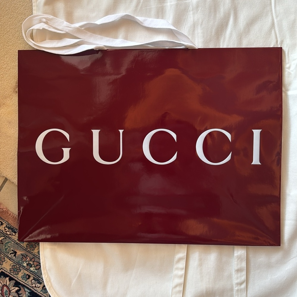 Gucci Canvas Garment Bag and Shopping Bag - Picture 2 of 9